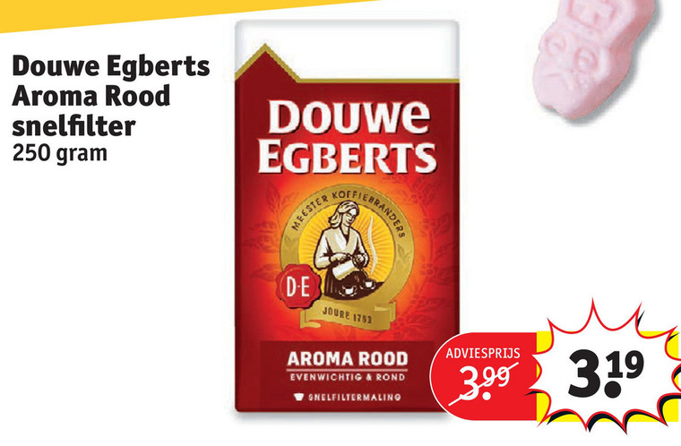 Douwe Egberts   koffie folder aanbieding bij  Kruidvat - details