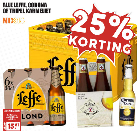 Karmeliet   blikje bier, speciaalbier folder aanbieding bij  MCD Supermarkt Basis - details