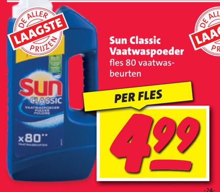 Sun   vaatwasmiddel folder aanbieding bij  Nettorama - details