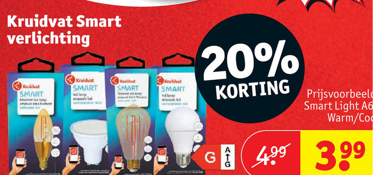 Kruidvat Huismerk   led lamp folder aanbieding bij  Kruidvat - details