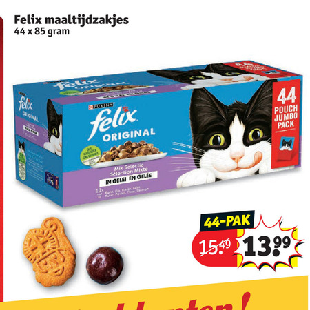 Felix   kattenvoer folder aanbieding bij  Kruidvat - details