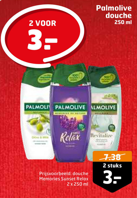 Palmolive   douchegel folder aanbieding bij  Trekpleister - details