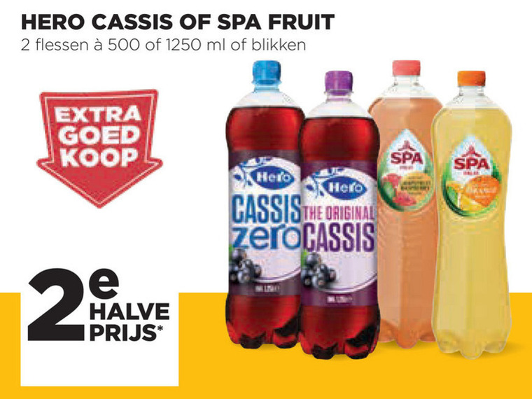 Spa en Fruit   frisdrank, fruitdrank folder aanbieding bij  Jumbo - details