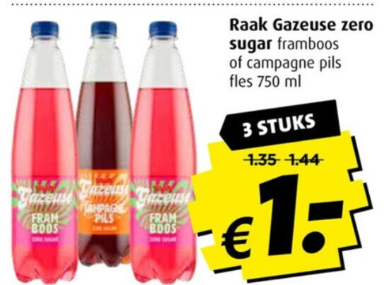 Raak   frisdrank folder aanbieding bij  Boni - details