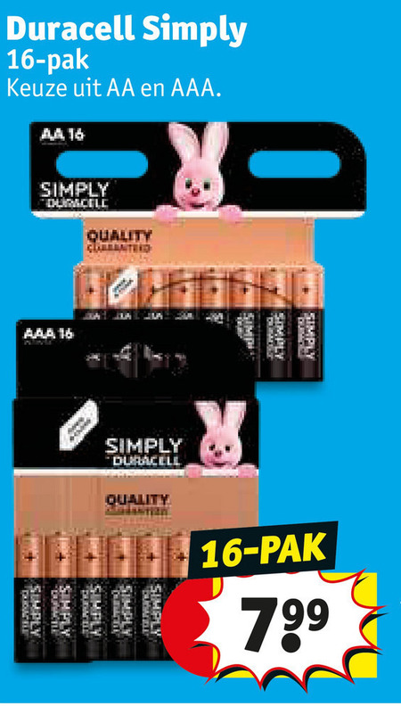 kom wapenkamer telegram Duracell batterij folder aanbieding bij Kruidvat - details