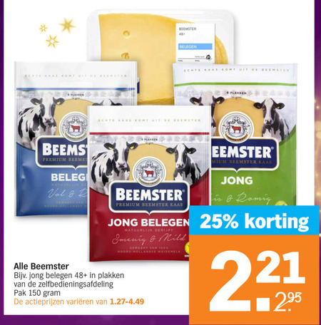 Beemster   kaas, kaasplakken folder aanbieding bij  Albert Heijn - details