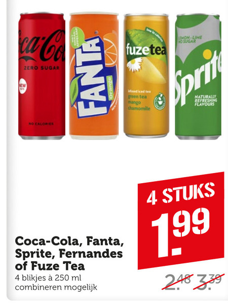 Sprite   ice tea, frisdrank folder aanbieding bij  Coop - details