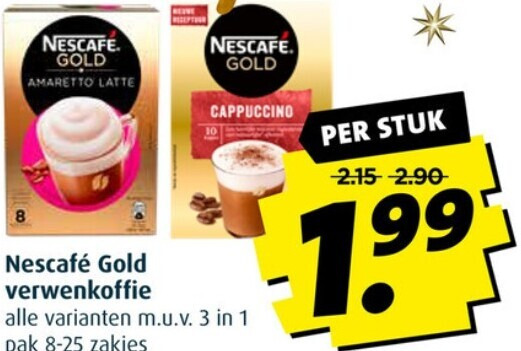 Nescafe   oploskoffie folder aanbieding bij  Boni - details