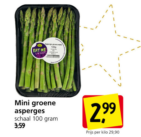 asperges folder aanbieding bij Jan Linders - details
