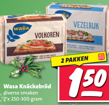 Wasa   knackebrod folder aanbieding bij  Nettorama - details