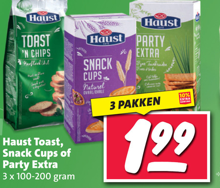 Haust   toast folder aanbieding bij  Nettorama - details