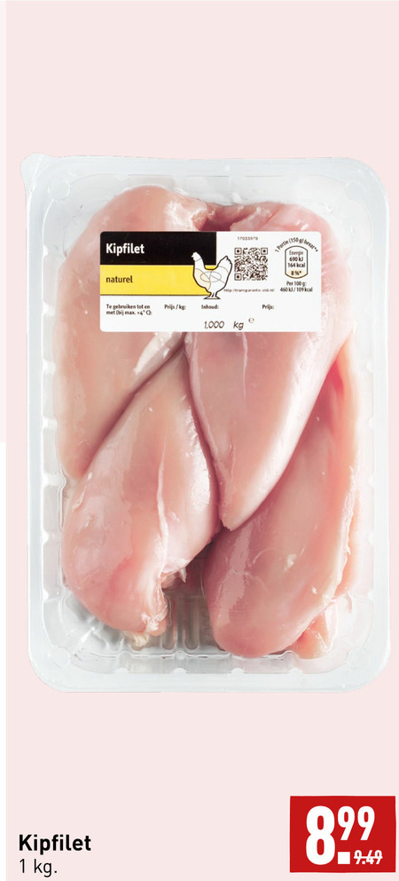 kipfilet aanbieding bij Aldi details