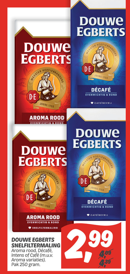 samenvoegen Narabar Lionel Green Street Douwe Egberts koffie folder aanbieding bij Dekamarkt - details