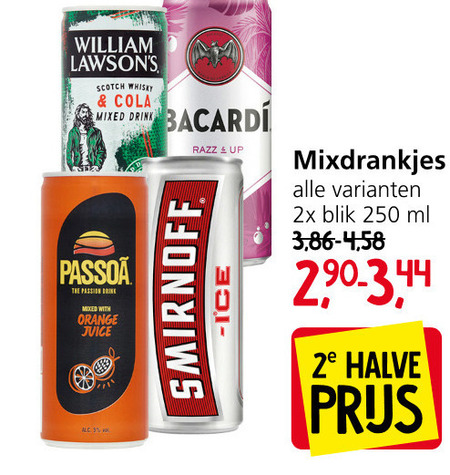 Bacardi   mixdrank folder aanbieding bij  Jan Linders - details