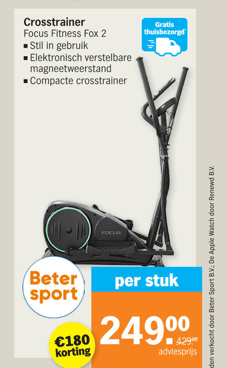 Elementair werk Mexico crosstrainer folder aanbieding bij Albert Heijn - details