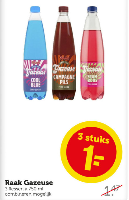 Raak   frisdrank folder aanbieding bij  Coop - details