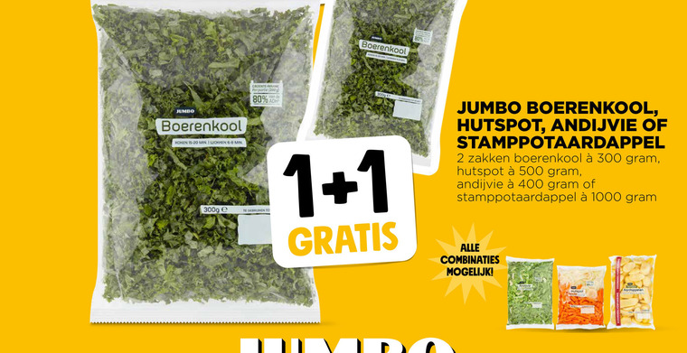 andijvie, aardappelen folder aanbieding bij Jumbo - details