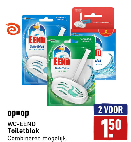 WC Eend   toiletblok folder aanbieding bij  Aldi - details