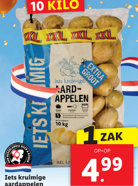 Hoogte planter Evaluatie aardappelen folder aanbieding bij Lidl - details