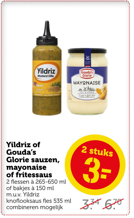 Goudas Glorie   snacksaus, mayonaise folder aanbieding bij  Coop - details