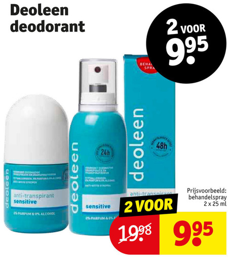 Deoleen   deodorant folder aanbieding bij  Kruidvat - details