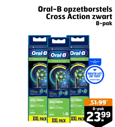 Braun Oral-B   opzetborstel folder aanbieding bij  Trekpleister - details