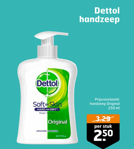 nederlaag Leggen maatschappij Dettol handzeep folder aanbieding bij Trekpleister - details