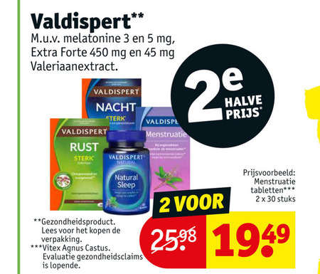 Valdispert   voedingssupplement folder aanbieding bij  Kruidvat - details