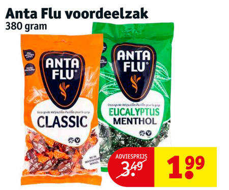 Anta Flu   snoep folder aanbieding bij  Kruidvat - details