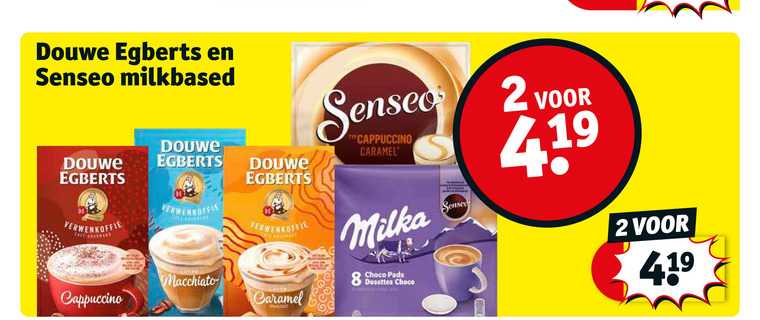 Douwe Egberts   koffiepad, oploskoffie folder aanbieding bij  Kruidvat - details