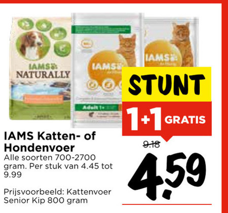 IAMS   hondenvoer, kattenvoer folder aanbieding bij  Vomar - details