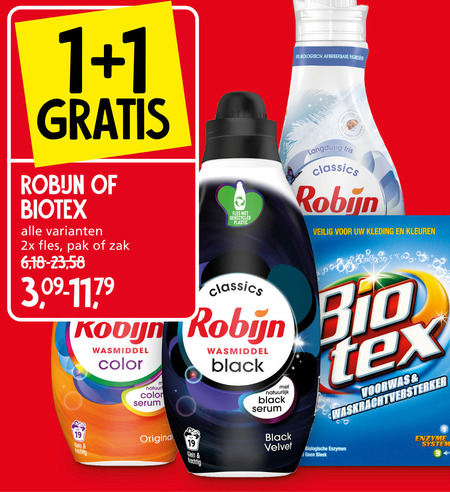 Biotex   wasmiddel, handwasmiddel folder aanbieding bij  Jan Linders - details