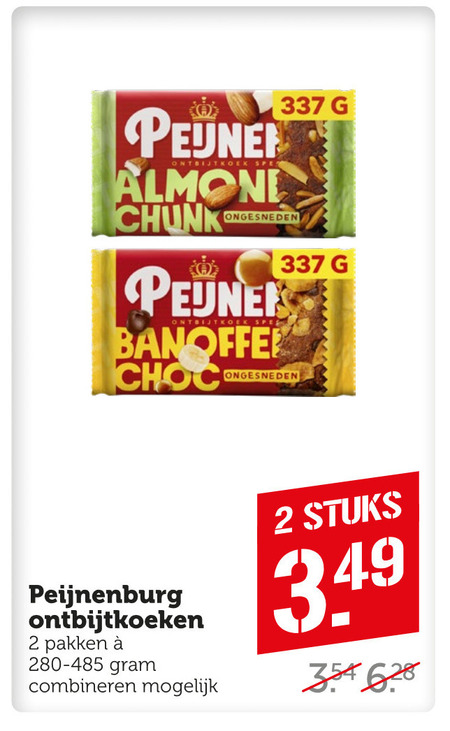 Peijnenburg   ontbijtkoek folder aanbieding bij  Coop - details