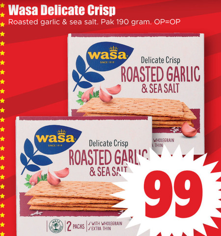 Wasa   knackebrod folder aanbieding bij  Dirk - details