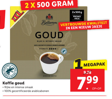 Bellarom   koffie folder aanbieding bij  Lidl - details