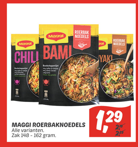 Maggi   noodles folder aanbieding bij  Dekamarkt - details