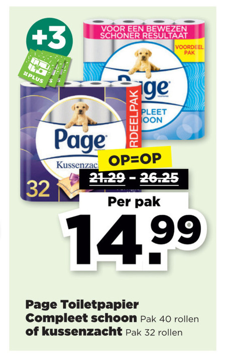 Page   toiletpapier folder aanbieding bij  Plus - details