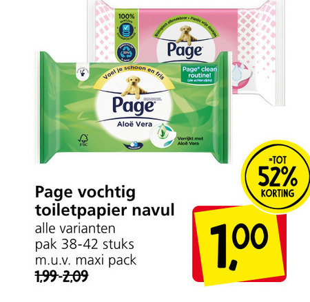 Page   vochtig toiletpapier folder aanbieding bij  Jan Linders - details