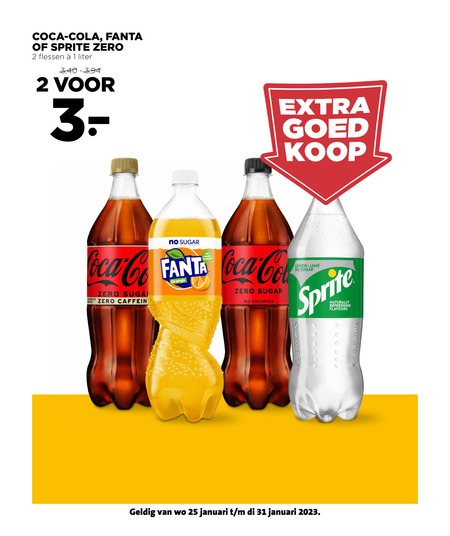 Fanta   cola, frisdrank folder aanbieding bij  Jumbo - details