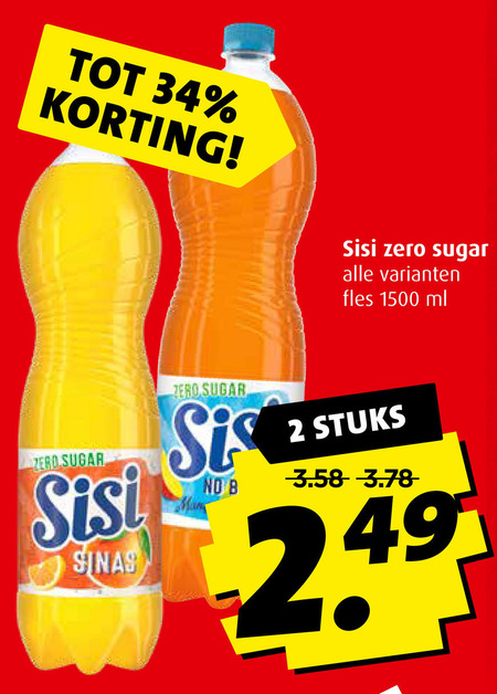 Sisi   frisdrank folder aanbieding bij  Boni - details