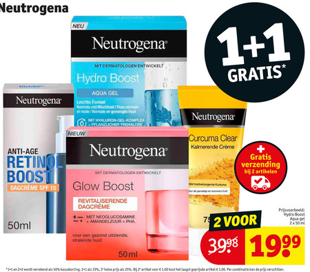 Neutrogena   dagcreme, nachtcreme folder aanbieding bij  Kruidvat - details