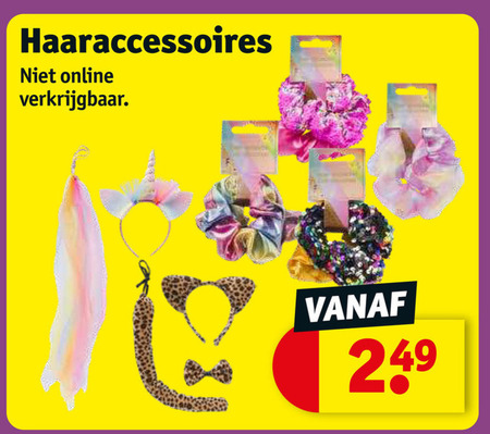 eindeloos kans Negende haarelastiek, haarspeldje folder aanbieding bij Kruidvat - details