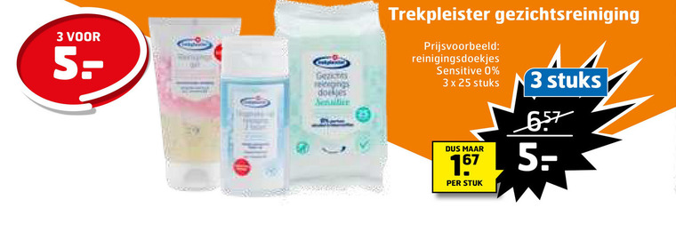 Trekpleister Huismerk   gezichtsreiniging folder aanbieding bij  Trekpleister - details