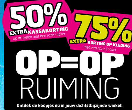 opruiming folder bij Trekpleister - details