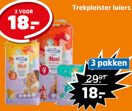 Trekpleister Huismerk   luiers folder aanbieding bij  Trekpleister - details