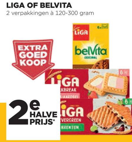 Liga   fruitbiscuit folder aanbieding bij  Jumbo - details