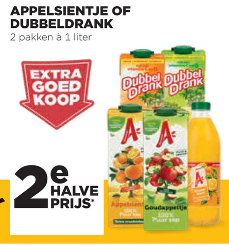 Dubbeldrank   fruitdrank folder aanbieding bij  Jumbo - details
