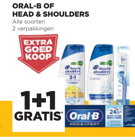 Oral-B   tandpasta, shampoo folder aanbieding bij  Jumbo - details