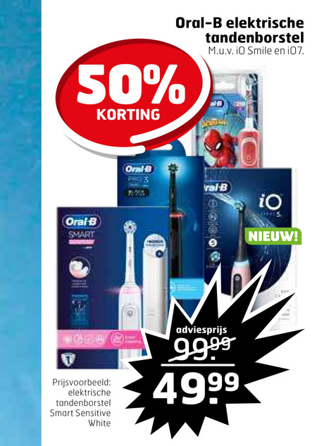 Bijlage Geestig loyaliteit Braun Oral-B electrische tandenborstel folder aanbieding bij Trekpleister -  details