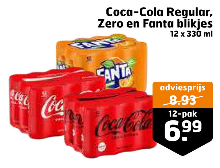 Fanta   frisdrank, cola folder aanbieding bij  Trekpleister - details